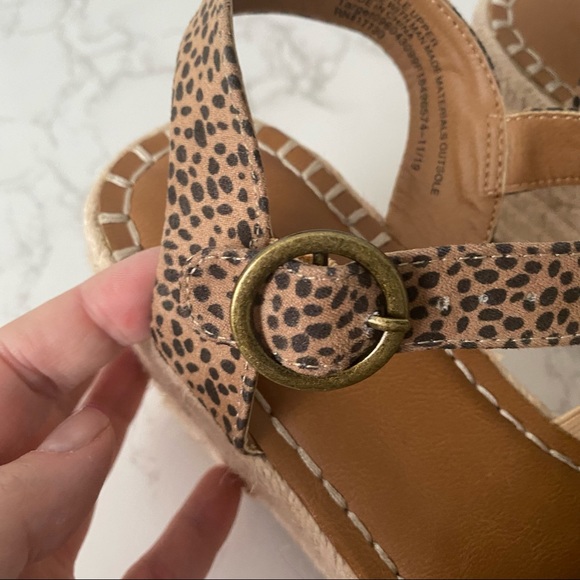 💙 Universal Thread | Cheetah Print Platform Espadrilles - Picture 6 of 10